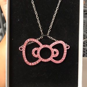 Hello Kitty Bow Necklace